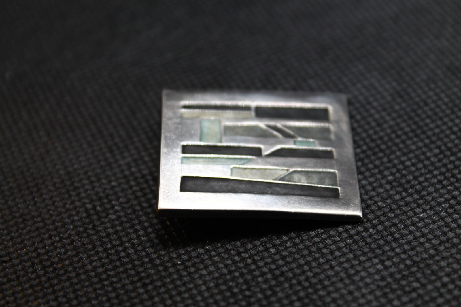 Carly Wright Champleve Enamel Sterling Silver Sig… - image 4