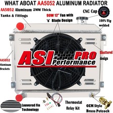 3Row Radiator+Shroud Fan For 79-1982 Toyota Corolla TE71/TE72 1.6L 1.8L L4 MT