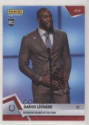 2018 Panini Instant NFL Award Winners /69 Shaquille Leonard Darius #439 1m1a