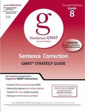 Sentence Correction GMAT Preparation Guide, 4th Edition by 
