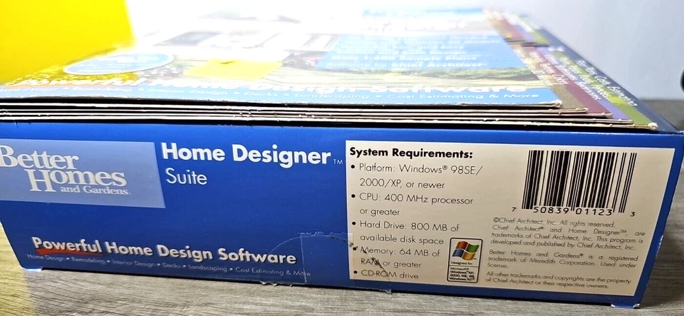 Better Homes And Gardens Home Designer Suite Computer Software/CD 2006 - Image 3 of 4