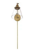 Park Harbor Single Light 14" Tall Indoor Wall Sconce PHWL3331PN