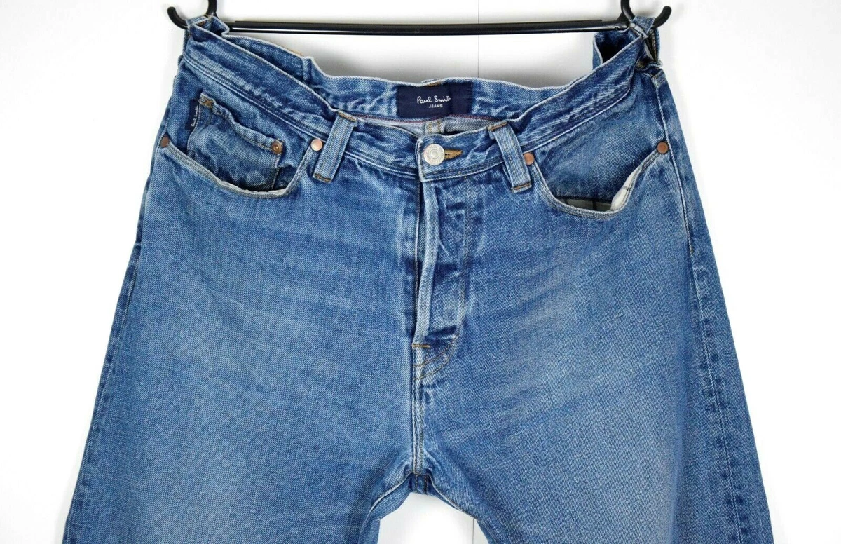 PAUL SMITH men s VINTAGE Classic blue JEANS Straight size 34