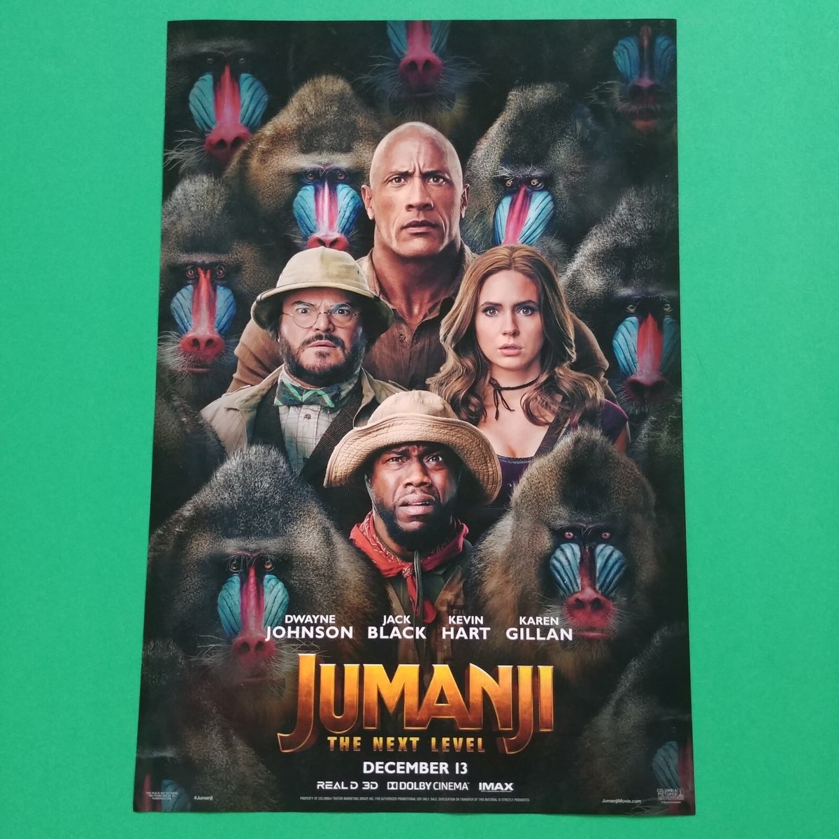 Poster Jumanji The Next Level Watch Free Movie Poster Jumanji Next