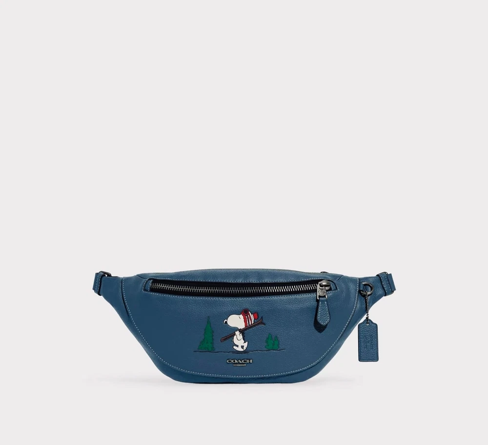 Coach Belt Bag In Signature Canvas Leather Crossbody/Fanny Pack
