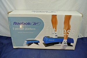 reebok 5 position step deck