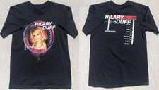 Hilary Duff Tour 2006 Shirt Double Side Black All Size OM81