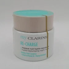 Clarins My Clarins RE-CHARGE Hydra-Replumping Night Mask 1.7oz / 50ml *NEW*