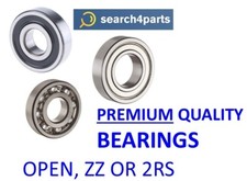 PREMIUM QUALITY BEARINGS 6000 TO 6311 OPEN ZZ 2RS YOU CHOOSE THE SIZE