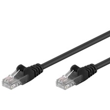 Intellinet Cavo di rete Patch CCA Cat. 5e Nero UTP 1m Bulk