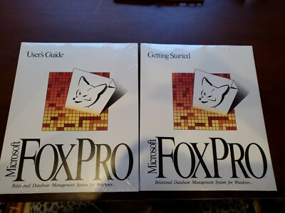 Microsoft FoxPro - Relational Database For Windows Getting Started & Users Guide