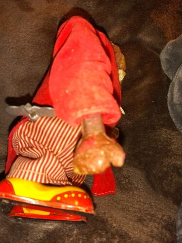 Rare 50s Mechanical WindUp Gorilla Good Time Charley Trade Mark Modern Toys Japn - Picture 11 of 21