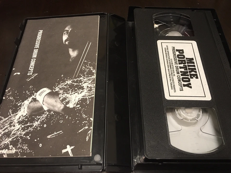 Mike Portnoy Progressive Drum Set Concepts Instruction VHS With Booklet - Image 3 of 4