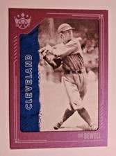 2021 DIAMOND KINGS DEBUT PLUM FRAMED PARALLEL JOE SEWELL