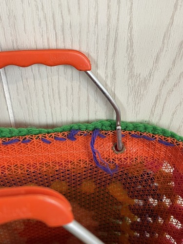 BOLSO DE MANO DE GANCHILLO MCM VINTAGE BOLSO DE ABUELA NÚCLEO DE ABUELA COLORES ARCO IRIS BOLSO DE TEJER - Imagen 5 de 11