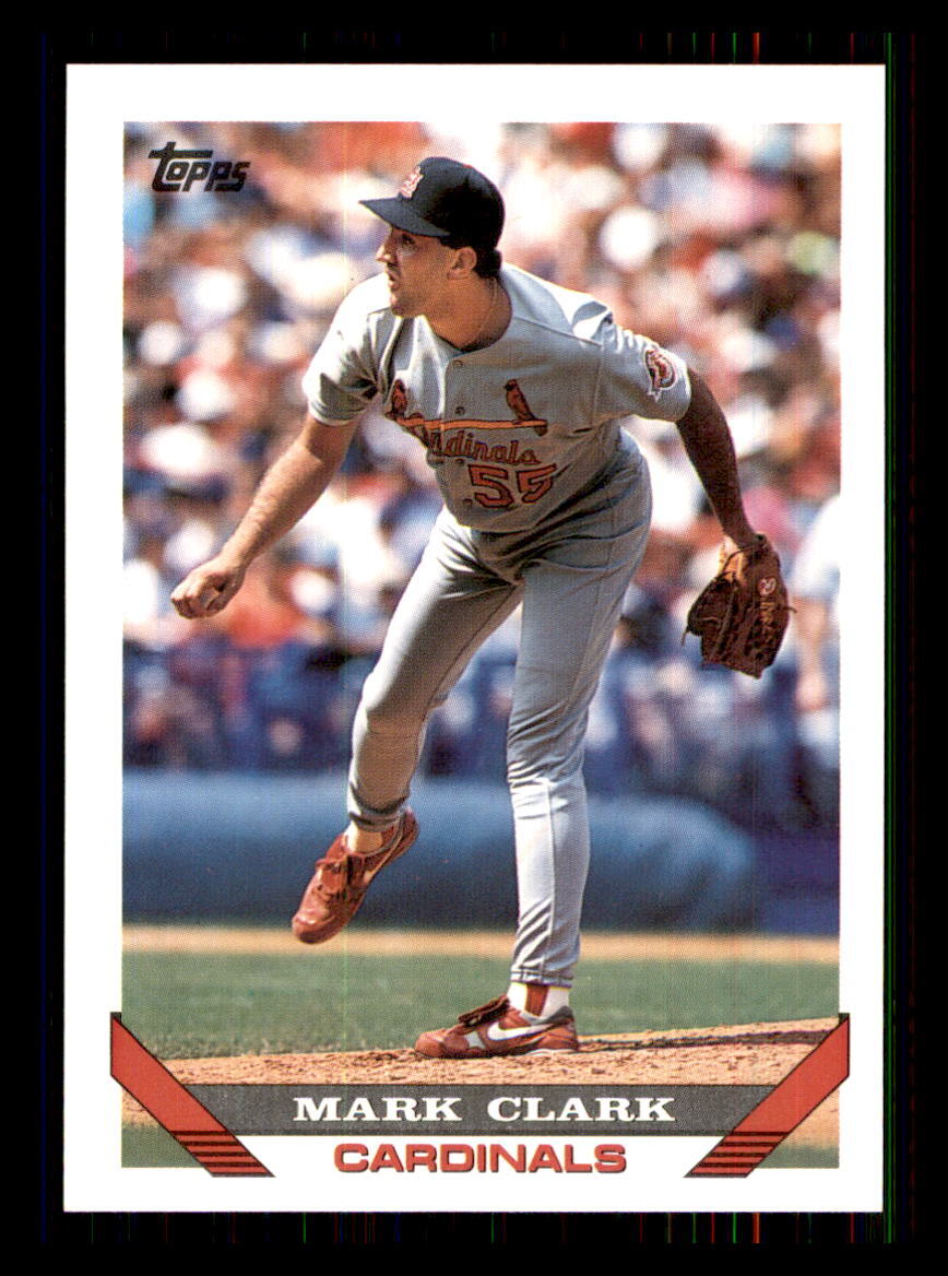 1993 Baseball Topps Mark Clark St. Louis Cardinals #339 | eBay