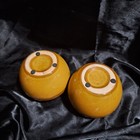 2 Hand Glazed Firepots~Tabletop~Two Toned~Fire Pit~Ceramic~Fire Bowl~Bird Brain — photo 8