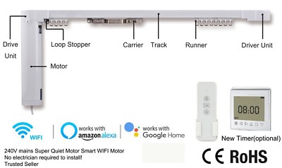 google home curtain motor