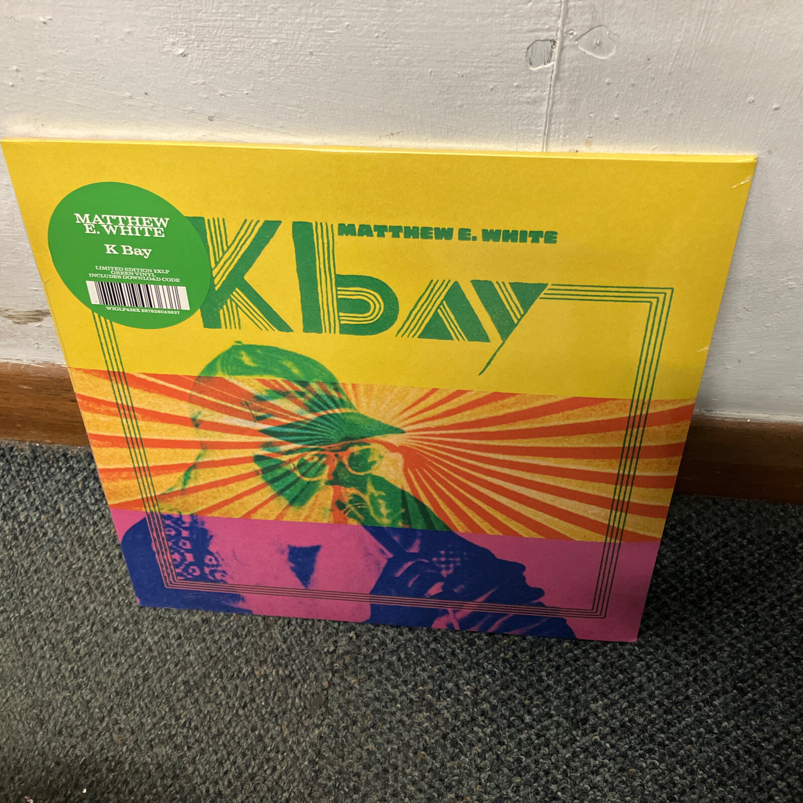 Matthew E. White - K Bay Vinyl 2LP Transparent Green Colour 2021 NEW & SEALED