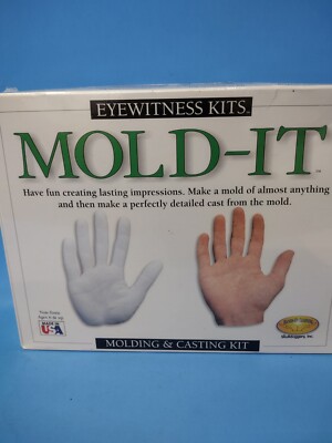 Eyewitness Kits Mold-It Molding and Casting Kit NEW/Sealed