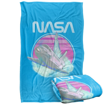 NASA Shuttle Launch Silky Touch Super Soft Throw Blanket