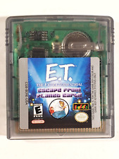 E.T. Extra-Terrestrial Escape From Planet Earth (Nintendo Game Boy Color, 2001)