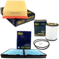 Inspektionspaket Filterset SCT FüR BMW 5Er Touring 520I 523I 525I 528I 530I E39