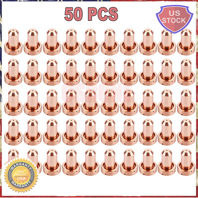 50Pcs Plasma Torch Nozzle Consumables 40A for TD SL60 SL100 PK20 9-8208