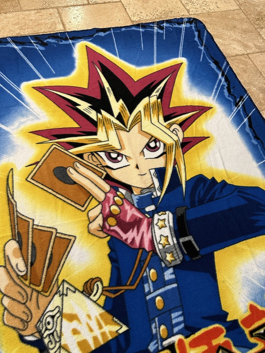 Vintage Yu Gi Oh! Yugioh 1996 Throw Blanket Fleece | eBay