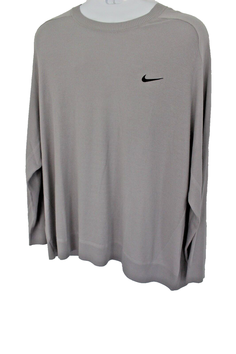 Nike Tiger Woods Golf Sweater Lightweight Solid DR5291-077 Houston