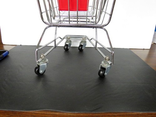 Small Metal Grocery Shopping Cart Realistic Replica Pretend Play / Decor - Picture 17 of 24