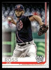 2019 Topps # 489 JOE ROSS Washington Nationals World Series Champions!