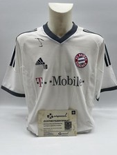Bayern Munich Jersey Samuel Kuffour Signed Adidas FCB Autograph COA XL