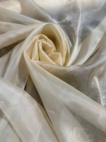 6m X 56”Wide 100% Natural SILK Organza Soft Bridal Sewing Dressmakin Fashion-913 - Picture 2 of 19