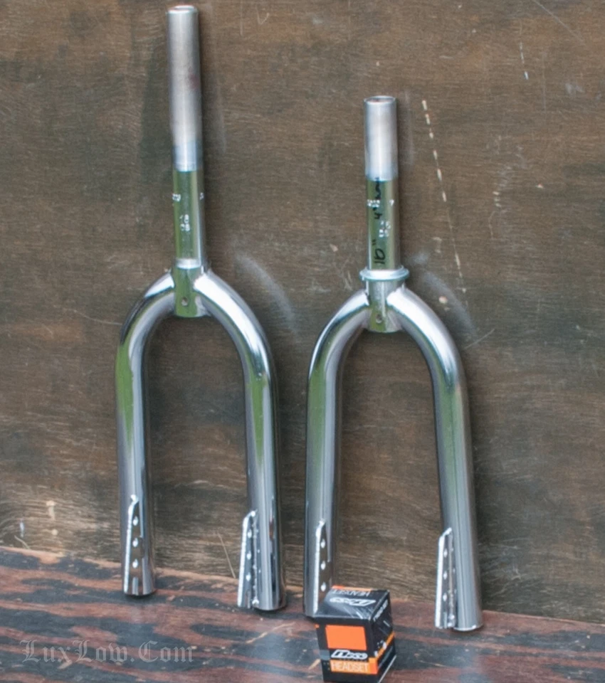 GARFO TUBO BICICLETA 16" Old School BMX Cruiser 1" t bicicleta Schwinn Stingray vintage - Imagem 2 de 2