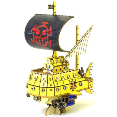 KIGUMI Ki-gu-mi Holzkunst - One Piece Trafalgar-Law's U-Boot