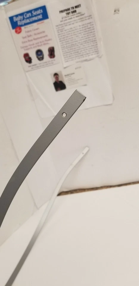 Maclaren quest Cochecito Marco de Metal Toldo Arco Soporte Cable Repuesto Foto 2 de 4