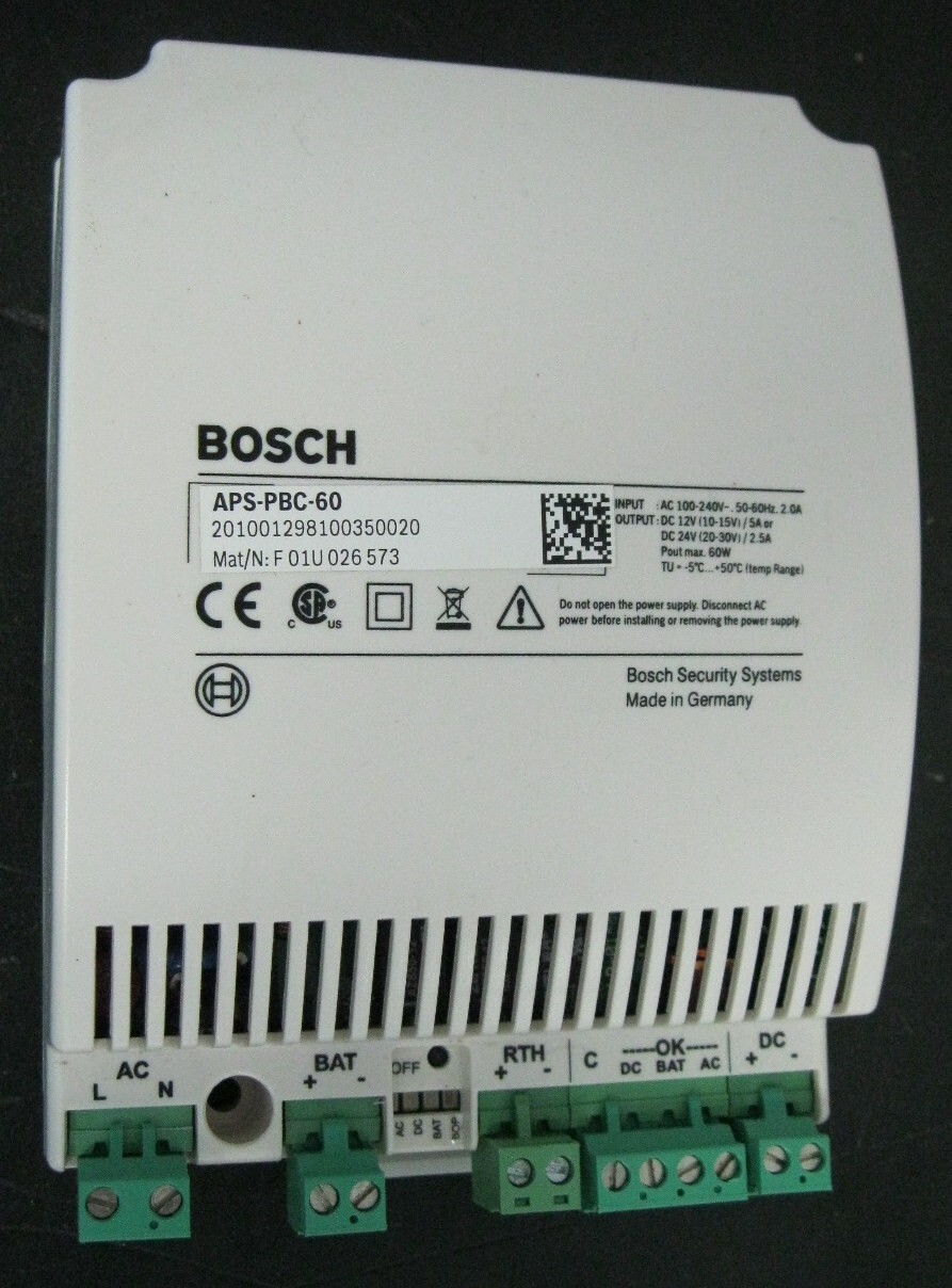Bosch APS-PBC-60 Power Supply
