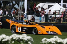 Cars 1972 mclaren m20 race racing car vehicle classic Desk Mat Stitched