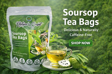 Nature's Grant organic soursop tea bags