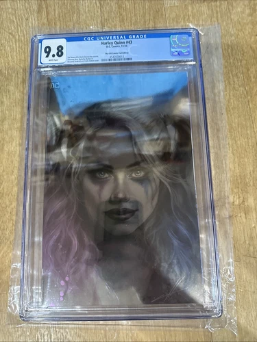 HARLEY QUINN #43 CARLA COHEN 616 Comics Virgin Foil  Cgc 9.8 Graded Comic