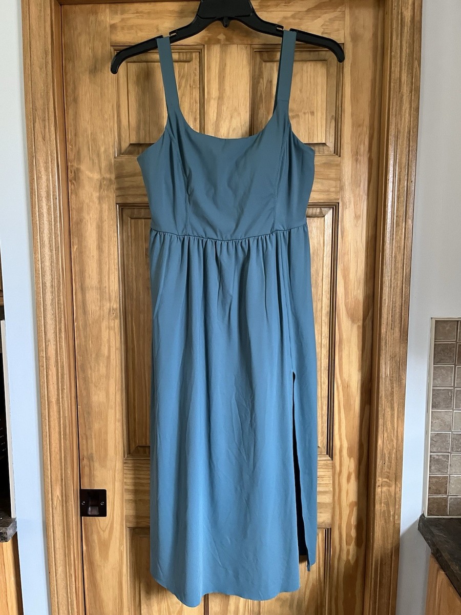 Halara Breezeful Backless Flowy Stretch Dress XL Knot Back | eBay