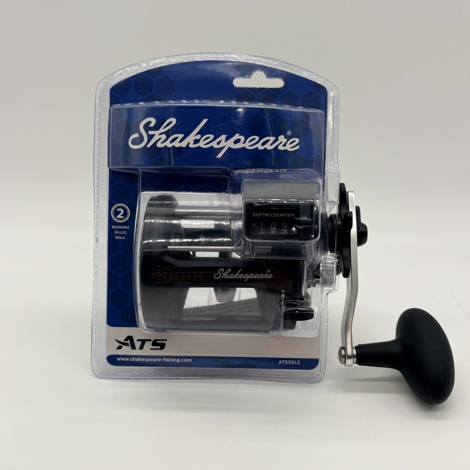 Shakespeare ATS30LCB Trolling Reel Line Counter 30 Size 2BB Right Hand Retrieve
