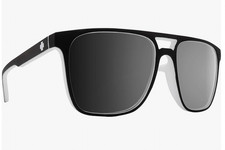 NEW Spy Czar Sunglasses-Whitewall-Happy Gray Green Platinum Mirror Lens