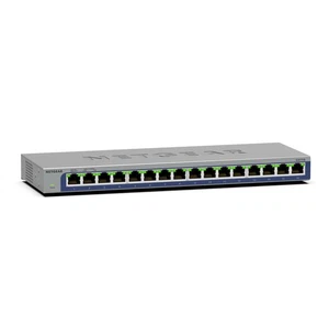 NETGEAR 16-Port Interrupteur Ethernet Gigabit non géré 1.1" x 11.3" x 4", gris