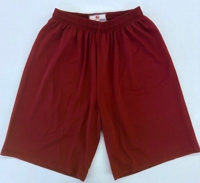9'' MOISTURE MANAGEMENT SHORTS-CARDINAL-2XS