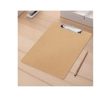 A4 Wooden Clipboard Strong Solid Wood With Metal Clipper Office School Warehouse
