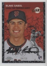 2023 Topps Chrome Platinum Anniversary /10 Blake Sabol #365 6k2