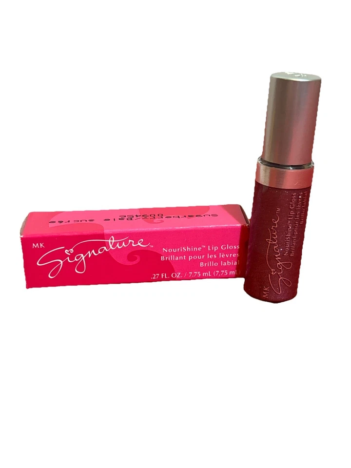 Brillo de labios Mary Kay Signature Nourishine Sugarberry #009456 tamaño completo nuevo en caja nuevo en caja Foto 2 de 4