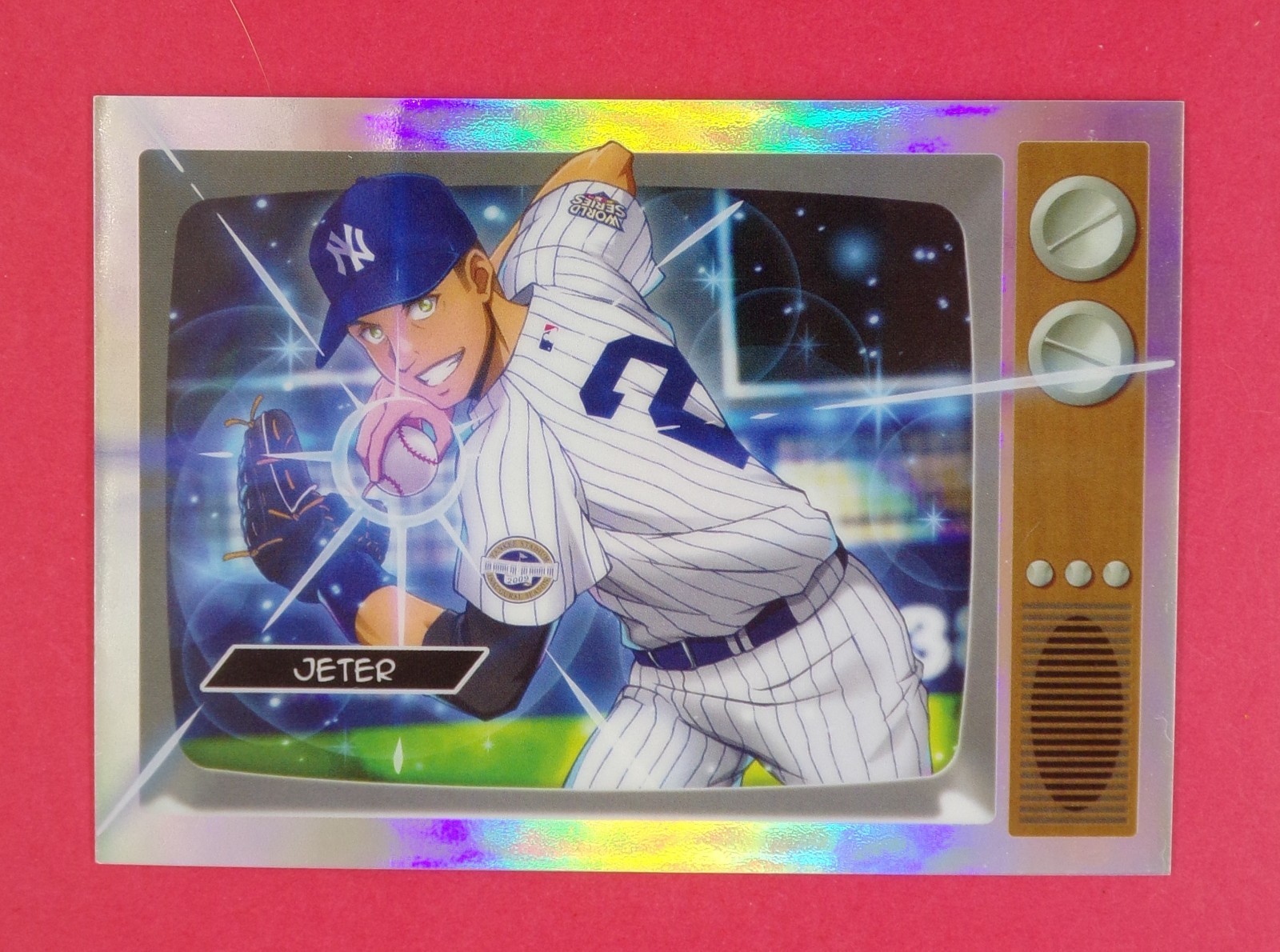 2025 Bowman Chrome DEREK JETER Anime SSP Case Hit #BA-15 New York Yankees Rare